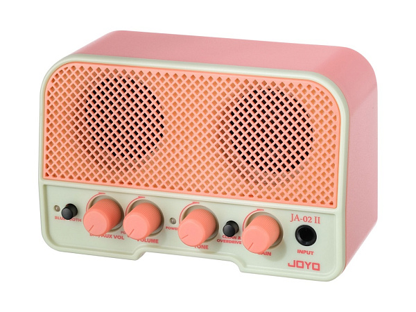 JA-02-II-pink Комбоусилитель гитарный, 5Вт, розовый, Joyo
