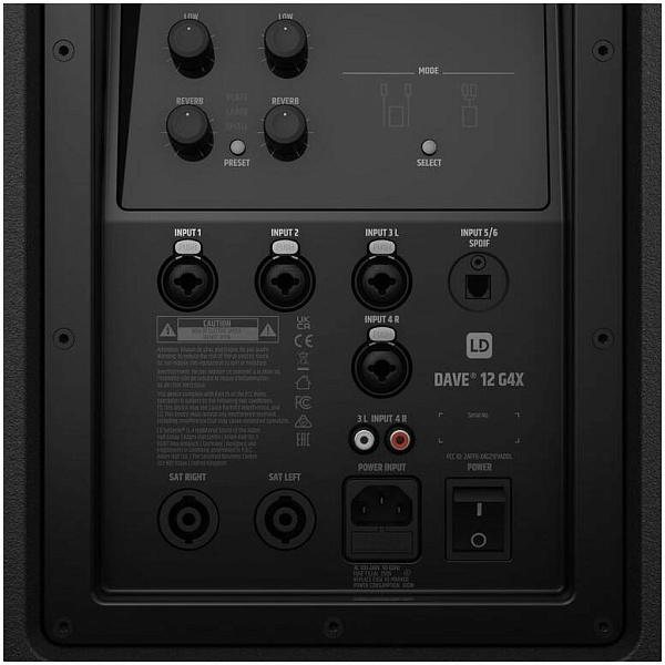 LD SYSTEMS DAVE 12 G4X - Акустический комплект