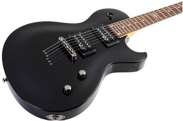 SCHECTER SGR SOLO-II BLK - электрогитара с чехлом, 22 лада