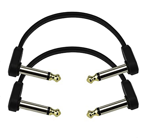 PW-FPRR-204 Custom Series Flat Инструментальный патч-кабель, 2шт, 10см, Planet Waves