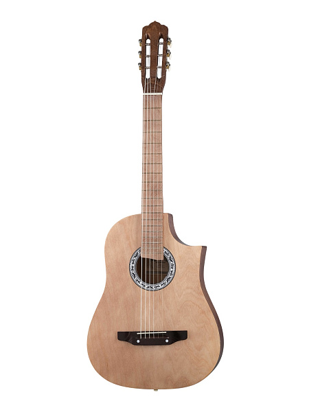 ACD-39A-513-DN Акустическая гитара, с вырезом, цвет темный орех, АККОРД