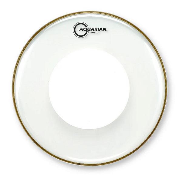 PDS2-10 Super-2 Clear Power Dot Пластик для том-барабана 10", Aquarian