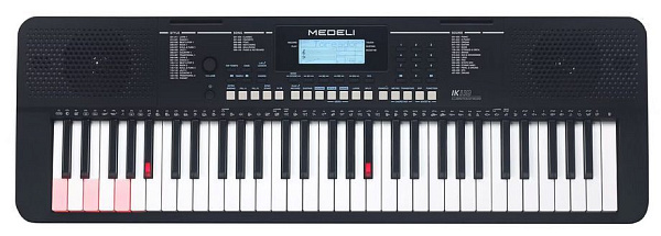 IK110-BK Синтезатор, 61 клавиша, с подсветкой, Medeli