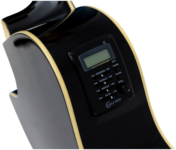 CRAFTER HG-250 CE/BK - Гитара электроакустическая шестиструнная