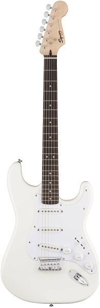FENDER SQUIER Bullet Stratocaster SSS Hard Tail RW Arctic White - Электрогитара