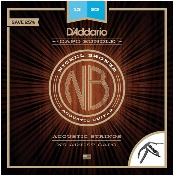 D'ADDARIO NB1253-CP10 - Струны для акустической гитары