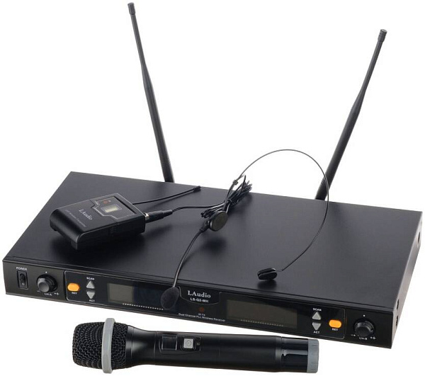 LAUDIO LS-Q2-MH Беспроводная микрофонная система, 1 ручной передатчик,...