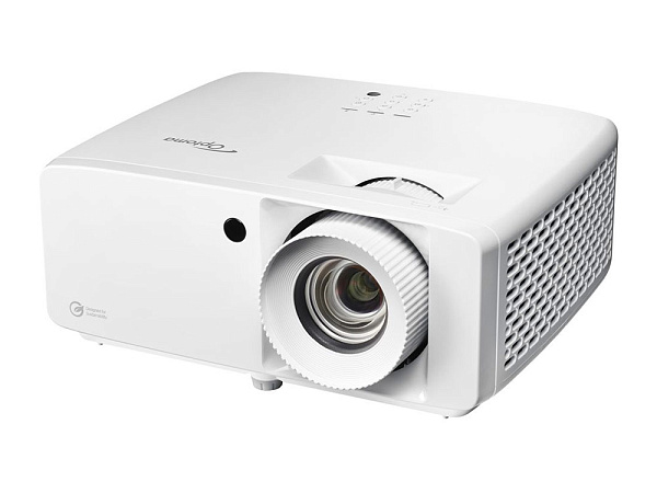 Лазерный проектор Optoma [ZH450] DLP FullHD(1920*1080),4500 ANSI lm;300000:1;Zoom 1,6x;TR 1.4-2.24:1;Lens Shift;HDMI x2; AudioOUT x1 Jack3.5mm; USB-A 1.5A; RS232;RJ45; 15W mono; 32dB; 3kg белый (A9PD7L321AZ1 / E9PD7L321EZ1)