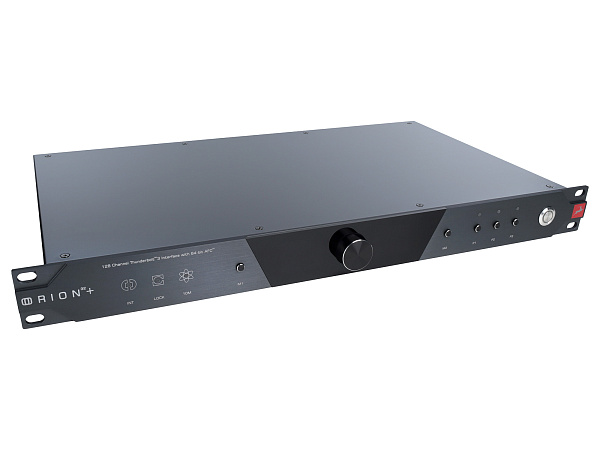 Аудиоинтерфейс Antelope Audio [Orion 32+ | Gen 4] 24 бит 192 кГц, AFC: 64-бит, 32 входа, 32 выхода, динамический диапазон до 130 дБ, 128 каналов оптического MADI, 8 каналов ADAT и 2 канала S/PDIF, Вход word clock, 2х word clock, вход 10M, Thunderbolt 3