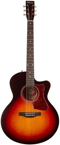 NORMAN B18 CW MJ CB A/E электроакустическая гитара, mini-Jumbo, Fishman,...
