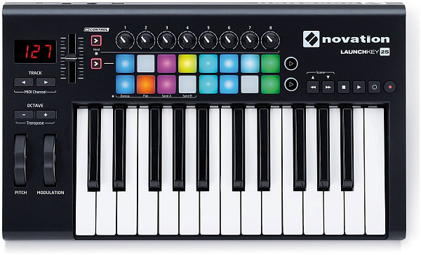 NOVATION Launchkey 25 MK2 - MIDI-клавиатура
