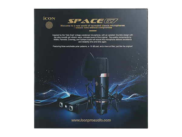 Микрофон ламповый студийный Icon [Space 67]