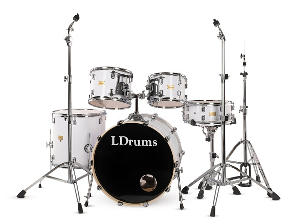 5001011 Барабанная установка, белая, LDrums