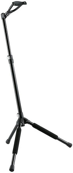 K&M 17680-000-55 black Memphis 10 - Стойка гитарная