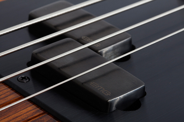Бас-гитара SCHECTER [P-4 EXOTIC FVSB] 4-х струнная, корпус: болотный ясень, топ: зебравуд, гриф: запеченый клен, 21 лад, звукосниматель: EMG Metal Works P, цвет: Faded Vintage Sunburst (FVSB)