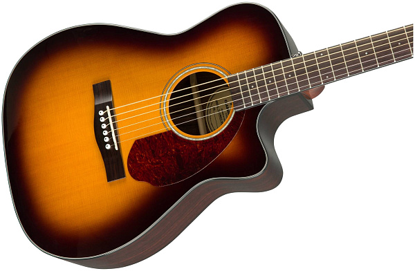 FENDER CC-140SCE Sunburst + Кейс - Гитара электроакустическая