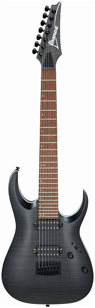 IBANEZ RGA742FM-TGF электрогитара, 7 струн, цвет - полупрозрачный серый