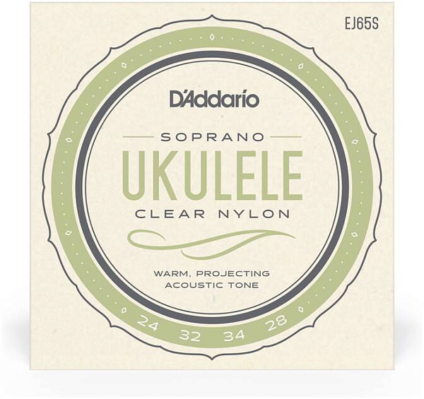 D'ADDARIO EJ65 S - Струны для укулеле сопрано