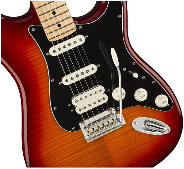 FENDER PLAYER STRT HSS PLSTP MN ACB Электрогитара, цвет вишневый санберст
