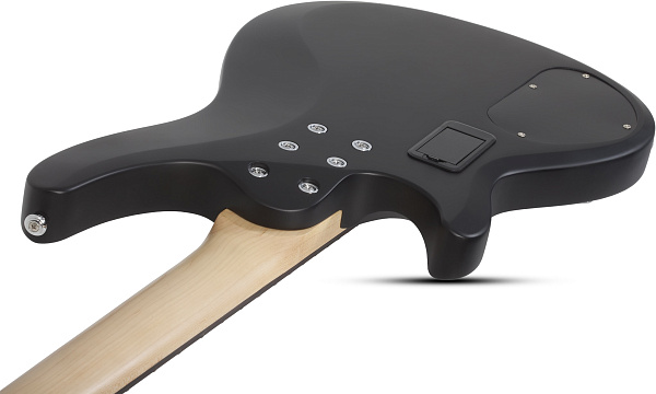 Бас-гитара SCHECTER [C-4 DELUXE SBK]  4-струнная, корпус: липа, гриф: клен, накладка: палисандр, 24 лада, цвет: Satin Black (SBK)