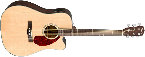 FENDER CD-140SCE Natural + Кейс - Гитара электроакустическая