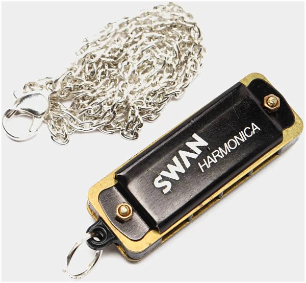 SWAN SW4 BK - Губная гармоника уменьшенная