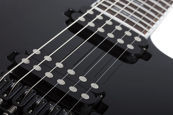 Электрогитара SCHECTER [REAPER-6 CUSTOM G.BLK] электрогитара 6-струнная, корпус: красное дерево, гриф: венге, накладка: черное дерево, 24 лада, цвет: Gloss Black