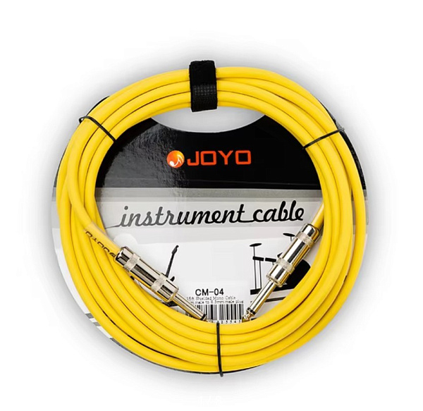 CM-04-YL Кабель инструментальный, желтый, 4.5м, Joyo