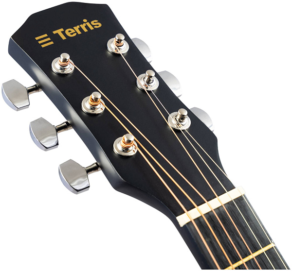 TERRIS TF-500C PACK BK - Гитара акустическая в наборе