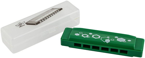 BEE DF6A GREEN - Губная гармоника детская