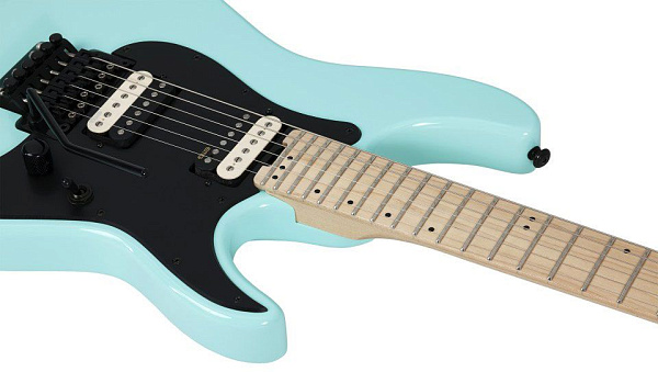 Электрогитара SCHECTER [SUN VALLEY SUPER SHREDDER FR SFG]  6-струнная, корпус: красное дерево, гриф: клен, накладка: клен, 24 лада, FloydRose цвет: Sea Foam Green (SFG)