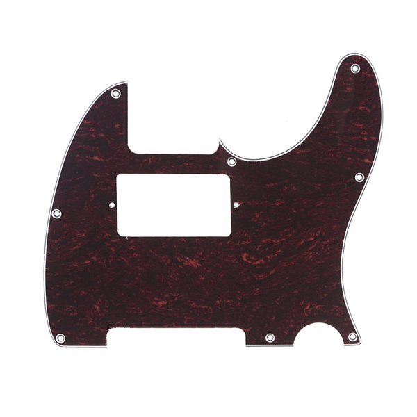 MX0285 Пикгард для гитары Fender Telecaster HH, 4 слоя, черепаховый панцирь, Musiclily