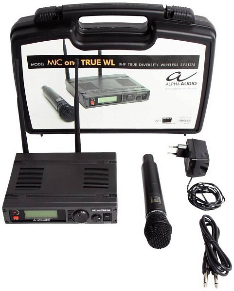 ALPHA AUDIO MIC one TRUE WL радиосистема микрофонная, 40 каналов true diversity