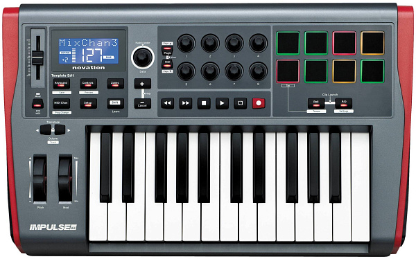 NOVATION Impulse 25 - MIDI-клавиатура