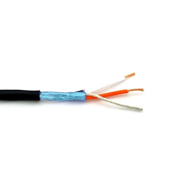 ESHINE E2S-018B - Симметричный микрофонный кабель,  25 AWG, 0,16 кв.мм черный