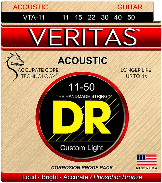 DR VTA 11 - Струны для акустической гитары