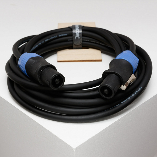 SC215-SPSP-25m Кабель акустический гибкий, 2x1,5мм, Speakon, 25м, SHNOOR