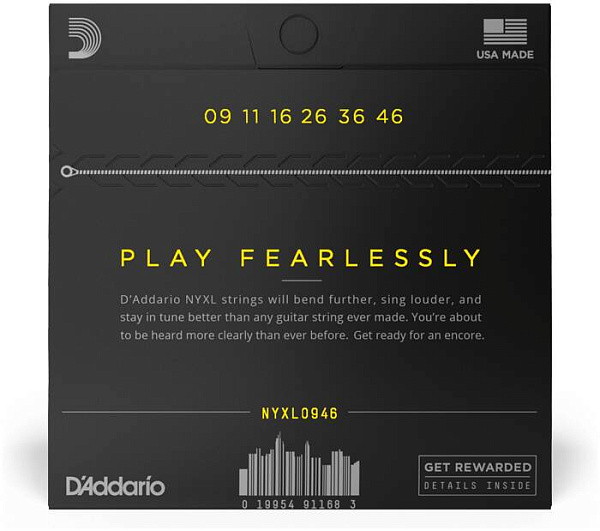 D'ADDARIO NYXL0946 - Струны для электрогитары