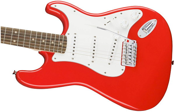 FENDER SQUIER AFFINITY STRATOCASTER RW Race Red - Электрогитара