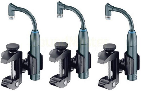 SHURE BETA 98AMP/C-3PK - Микрофонный комплект