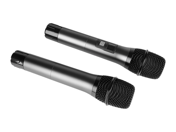 Микрофонная радиосистема Axelvox [DWS7000HT (RT Bundle)] UHF 710-726 MHz, 2 х 32 канала,LCD дисплей, 2х ИК порт, 2 ручных микрофона, 2 держателя на стойку, 2 силиконовых кольца, рэковый приемник