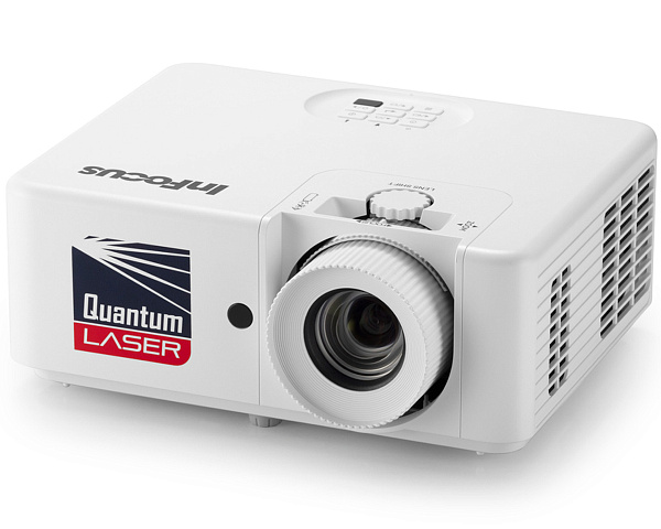 Лазерный проектор InFocus [IN1026SL] DLP, WXGA, 5000 lm, 3D Ready, 2 000 000:1,TR 1.47-2.35:1,Lens shift V 115%, 2xHDMI 1.4, VGA, 3.5mm IN/OUT, USB A, RS232, RJ45 (PJ-Link), 15W, 3.1 кг, белый