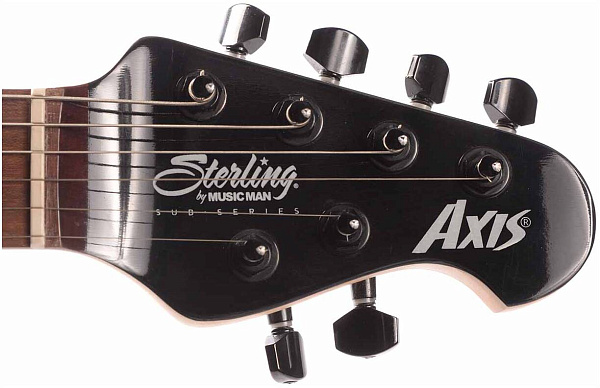 STERLING Axis Black with White - Электрогитара