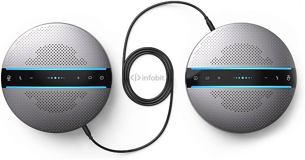 INFOBIT iSpeaker M400 - спикерфон всенаправленный USB, зона охвата - 5м,...