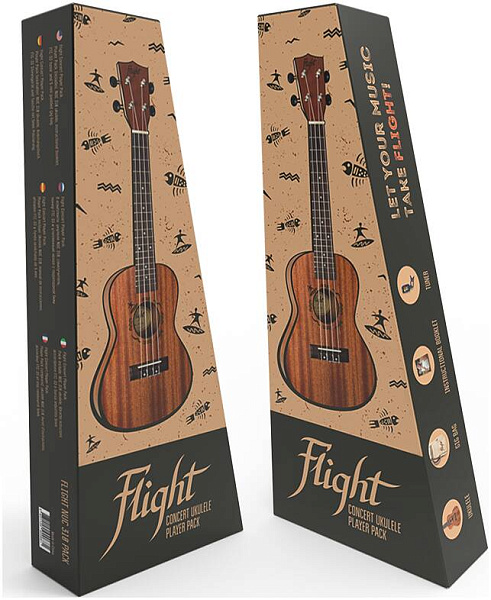 FLIGHT NUC PACK - Укулеле комплект