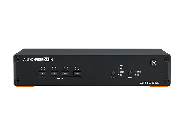 Модуль расширения [831002] Arturia [AudioFuse X8 IN] 8 аналоговых входов, Word Clock, подключение по ADAT
