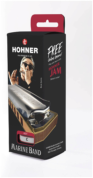 HOHNER Marine Band 1896 B-harmonic minor - Губная гармоника диатоническая