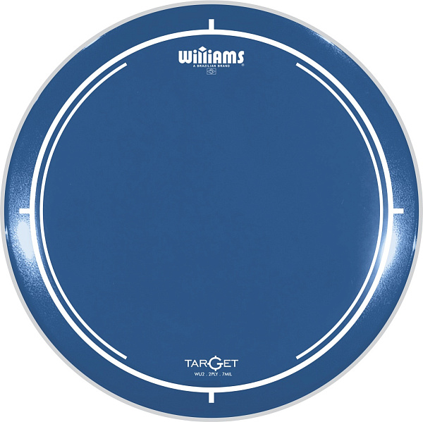 WU2-7MIL-06 Target Series Blue Пластик для том-барабана 6", синий, Williams