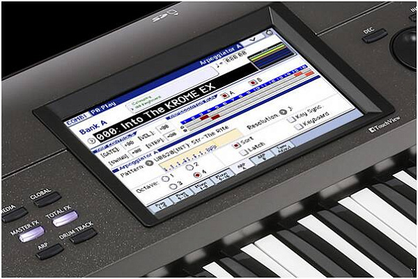 KORG KROME-88 EX, клавишная рабочая станция, 88 клавиш
