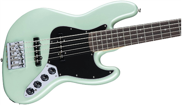FENDER DLX ACTIVE JAZZ BASS V PF SFP - Бас-гитара